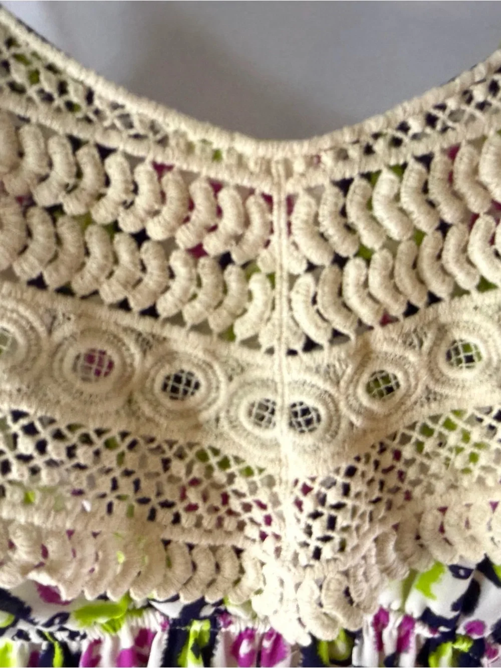TITLE: Peach Love Girls 7-8 Crochet Sundress Rachel Zoe Purse NWT